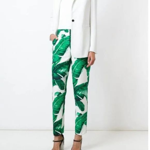 Dolce and Gabbana banana leaves pants - Picture 4 of 7